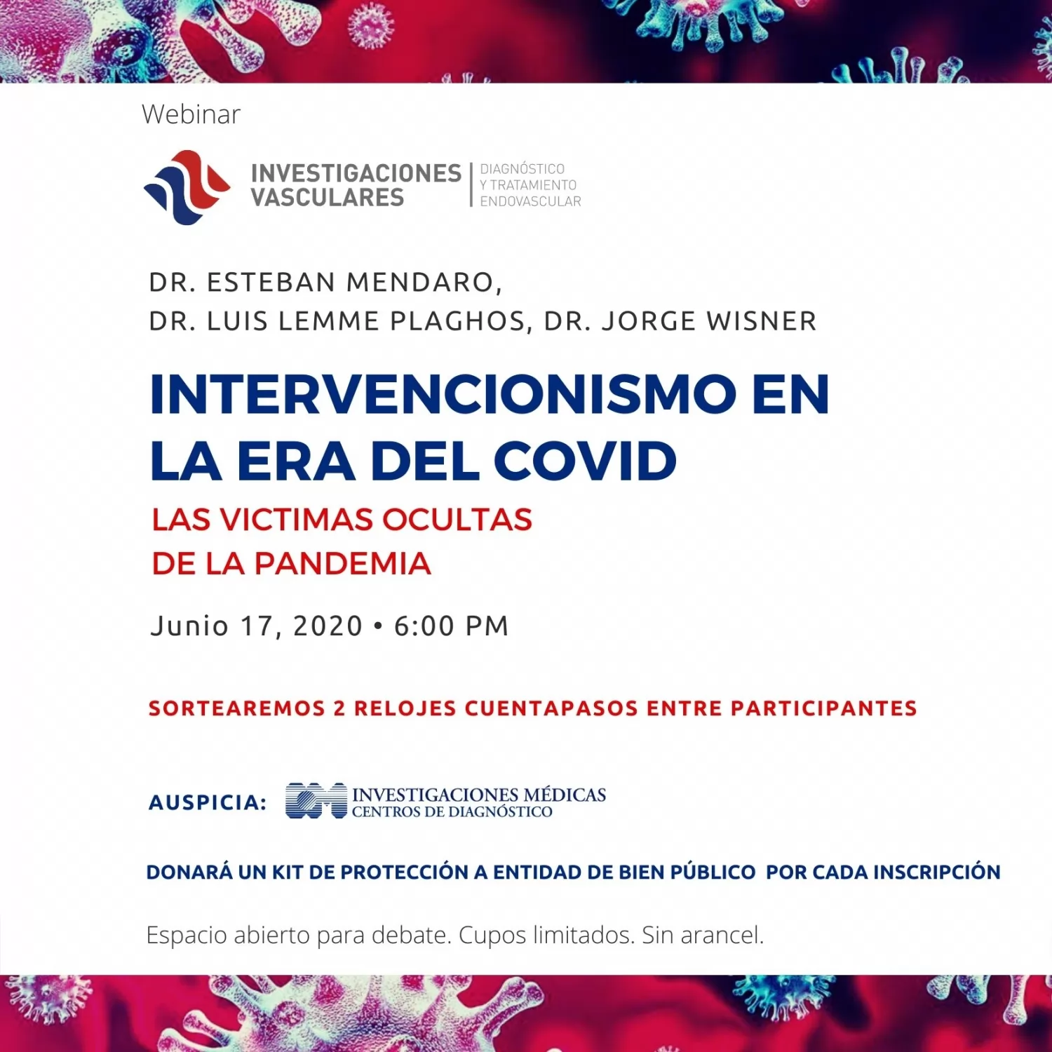 Webinar Intervencionismo en la era del Covid -19